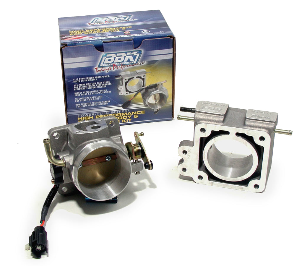 BBK Performance Parts 75mm Throttle Body & EGR 5.0L Mustang 86-93