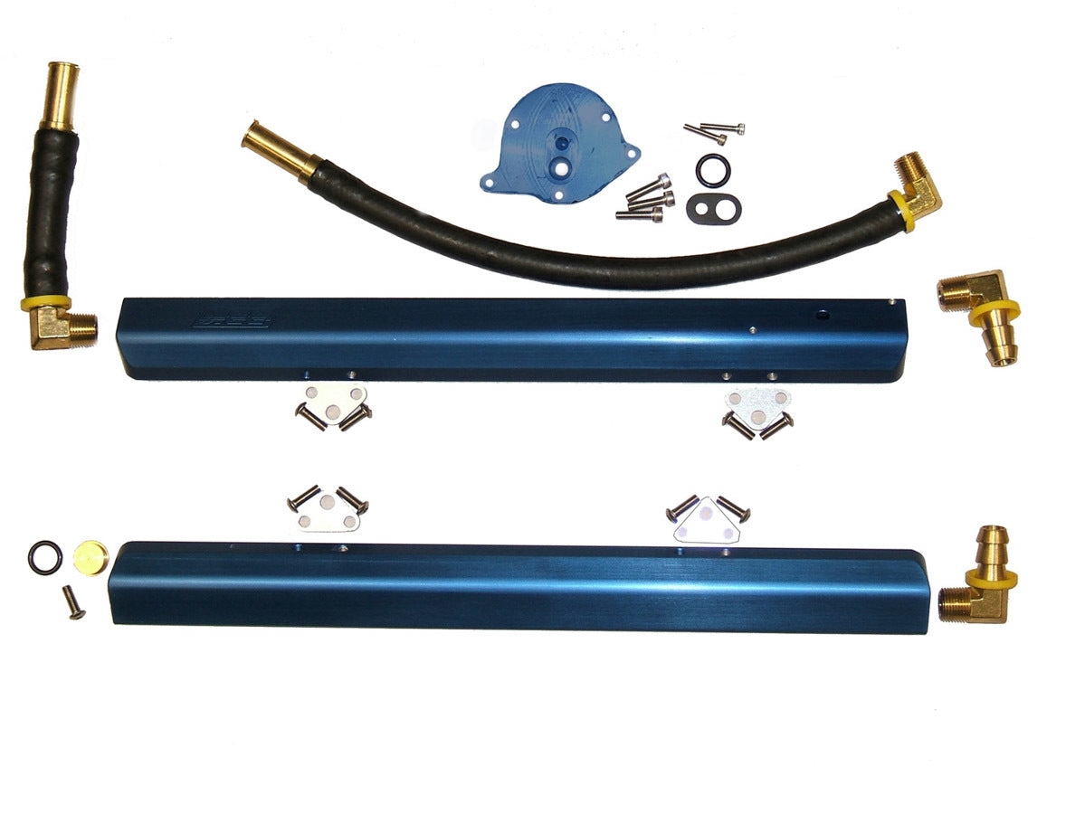 BBK Performance Parts Hi-Flow Alm. Fuel Rails - 86-93 5.0L Mustang