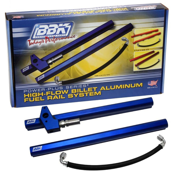 Bbk Performance BBK5015 High-Flow Billet Fuel Rail Kit 96-98 Mustang