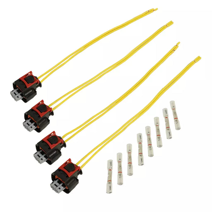 Bd Diesel BDD1050458 Injector Connector Kit 17- GM L5P 4 Pack
