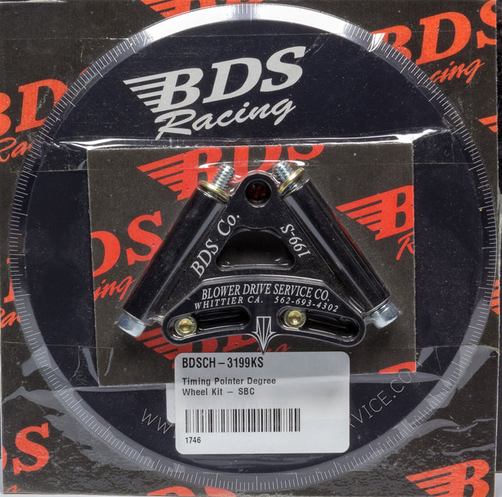 Blower Drive Service BDSCH-3199KS Timing Pointer Degree Wheel Kit - SBC
