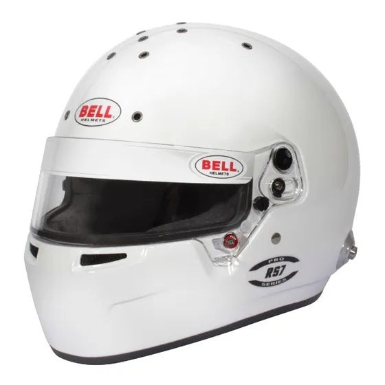 Bell Helmets BEL1310B30 HELMET RS7 7-1/2 WHITE SA2025 FIA8859