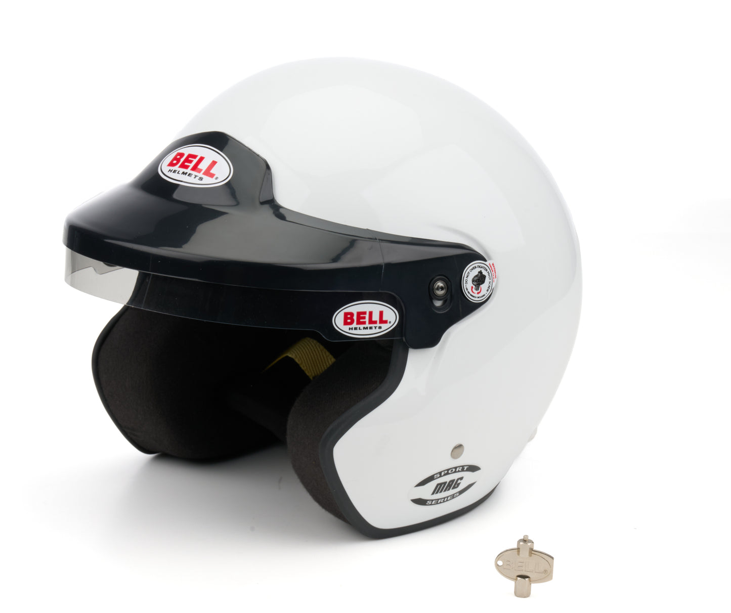 Bell Helmets BEL1435A62 HELMET MAG MEDIUM WHITE SA2025