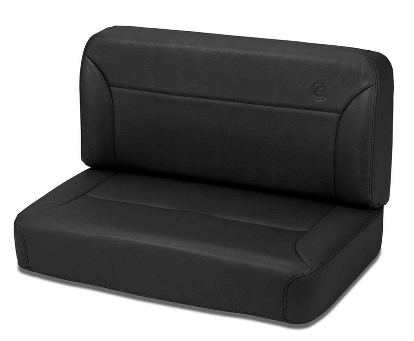 Bestop BES39437-15 Black Denim II Fixed Be nch Seat Rear