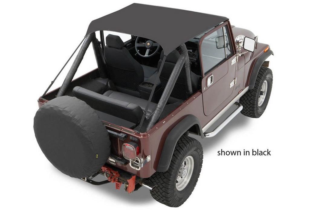 Bestop BES52508-04 76-86 Jeep CJ7 Tan Traditional Bikini