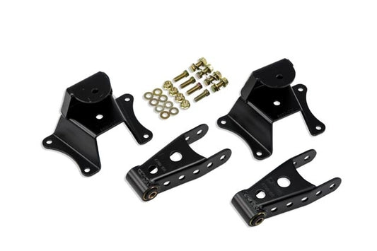 Bell Tech BLL6800 73-87 GM C10 P/U 4in Shackle & Hanger Kit