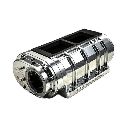 The Blower Shop BLS2222 8-71 TBS Billet Case w/ High-Helix Billet Rotors