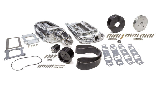 The Blower Shop BLS3110 SBC 192 2V Blower Kit w/Short Water Pump