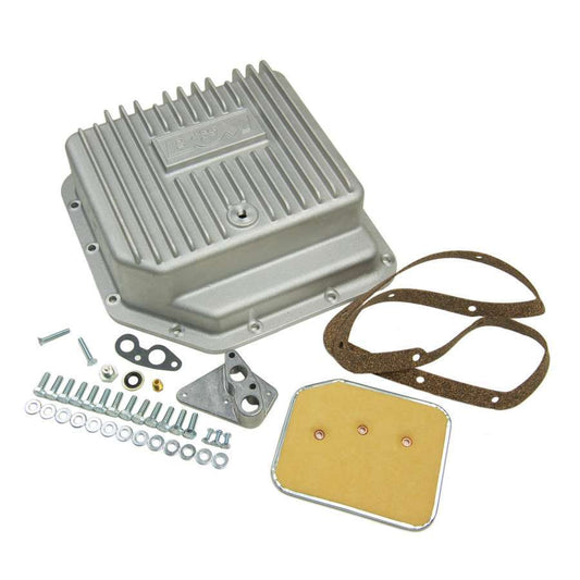 B And M Automotive BMM30280 Cast Alum Tranny Pans