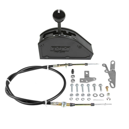 B And M Automotive BMM80889 Pro-Gate Shifter - GM 3-Speed - Rear Exit