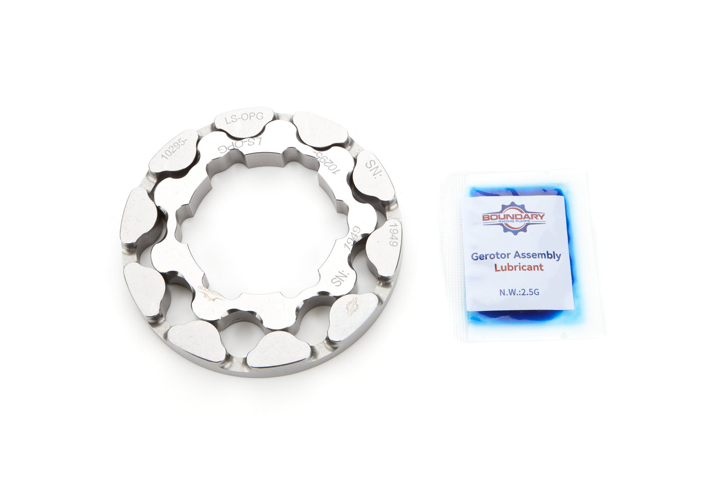 Boundary Racing Pump BOPLS-10295-OPG Billet Oil Pump Gear Set GM LS Standard Flow