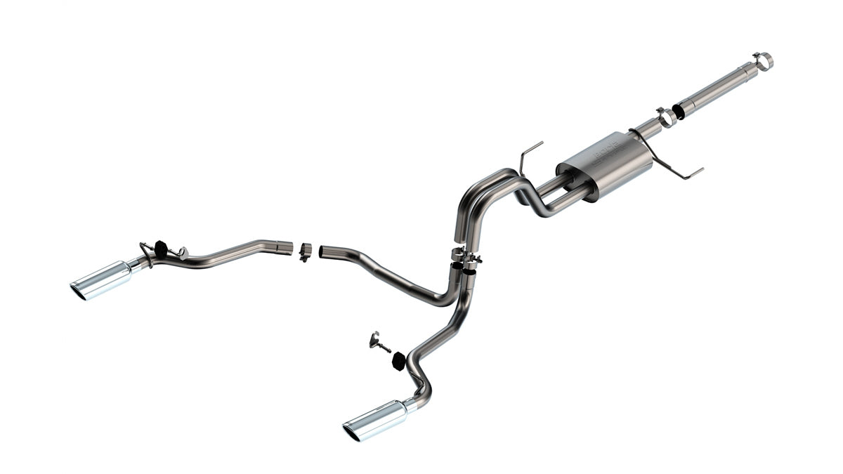 Borla BOR140903 21- Ford F150 3.5L Cat Back Exhaust