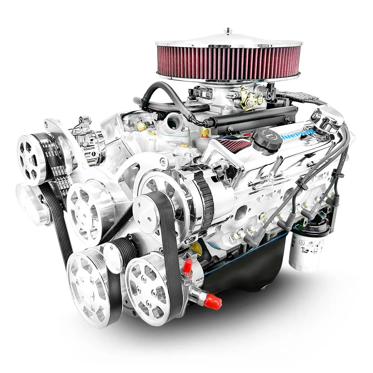 Blueprint Engines BPEBP38318MPFIK SBC 383 Crate Engine w/ EFI Dressed w/Pulley Kit