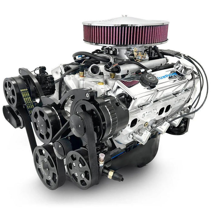 Blueprint Engines BPEBP38318MPFIKB SBC 383 Crate Engine w/ EFI Dressed w/Pulley Kit
