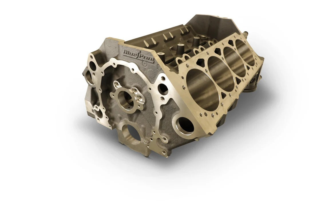 Blueprint Engines BPEBPP12110346 SBC Engine Block 2PC 9.025 Deck 4.125 Bore