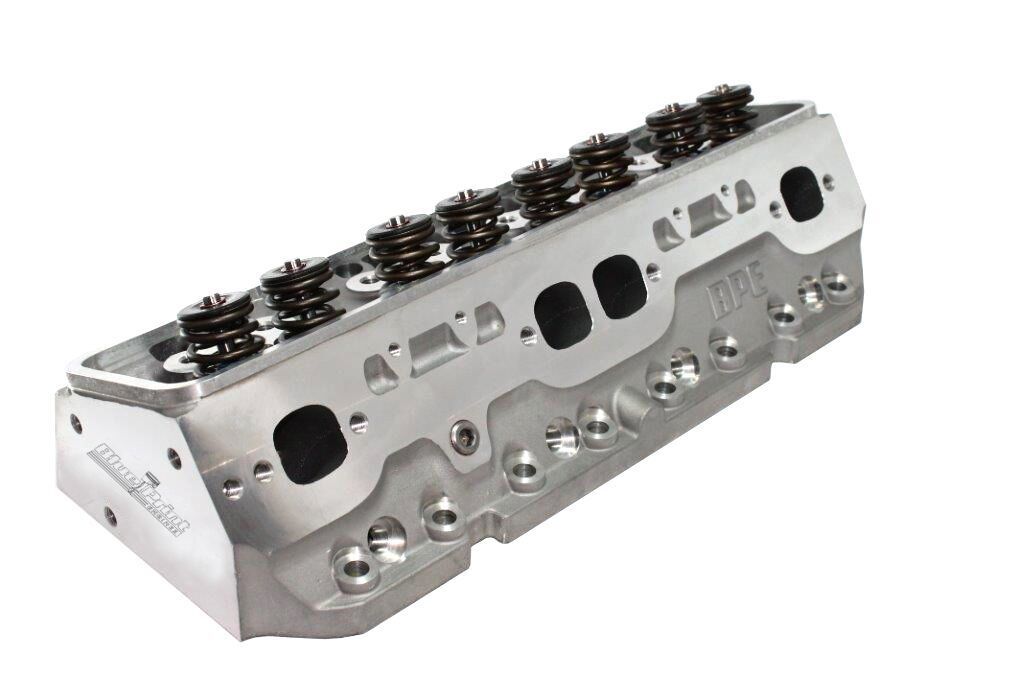 Blueprint Engines BPEH8002K SBC 195cc Alm Cylinder Heads 2.020/1.600 Assem.