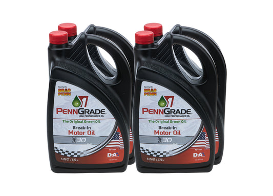 Penngrade Motor Oil BPO71200-4 30w Racing Oil Case 4 x 5 Quart Bottles
