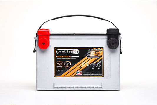 Braille Auto Battery BRBB78 78 Endurance AGM Battery 870 CCA