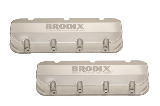 Brodix BROVC201 BBC Fabicated Alm Valve Cover Set