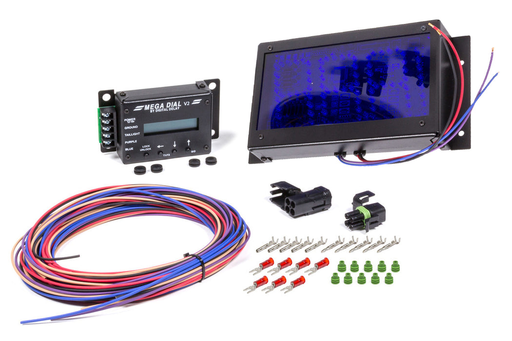 Biondo Racing Products BRPDDI-1060-BB-DV Mega Dial Board - Dual View w/Control Head