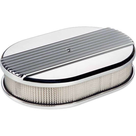 Billet Specialties BSP15630 Small Ribbed Oval Air Cleaner