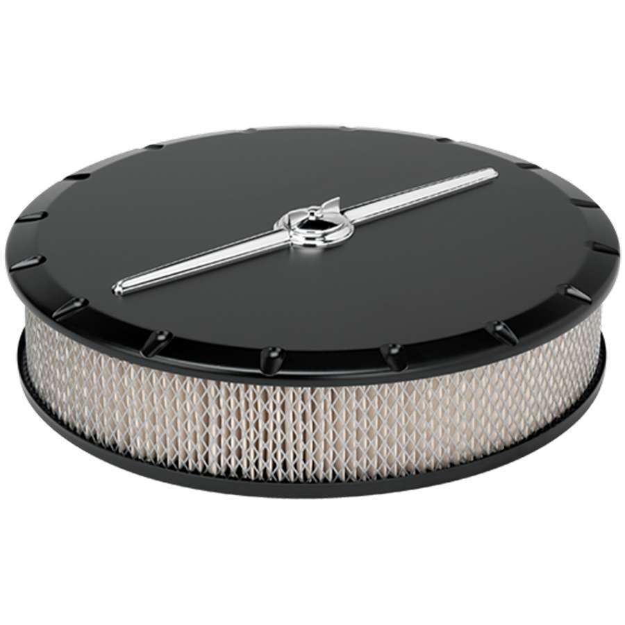 Billet Specialties BSP15824 14in Air Cleaner Strmlne Black