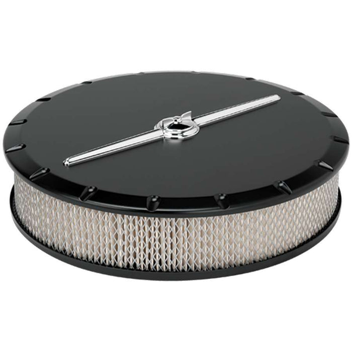 Billet Specialties BSP15824 14in Air Cleaner Strmlne Black
