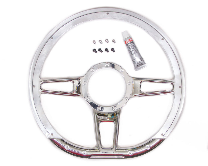 Billet Specialties BSP29409 Steering Wheel Formula D-Shaped 14in Polished