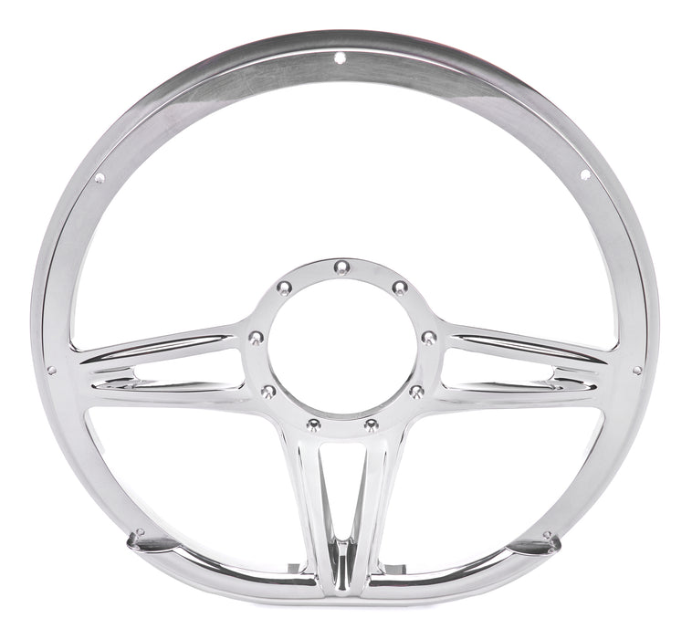Billet Specialties BSP29441 Steering Wheel 14in D-Shape Victory Polished