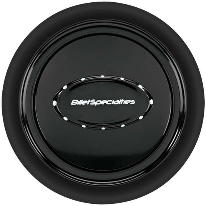 Billet Specialties BSP32729 Horn Button Smooth Black Anodized