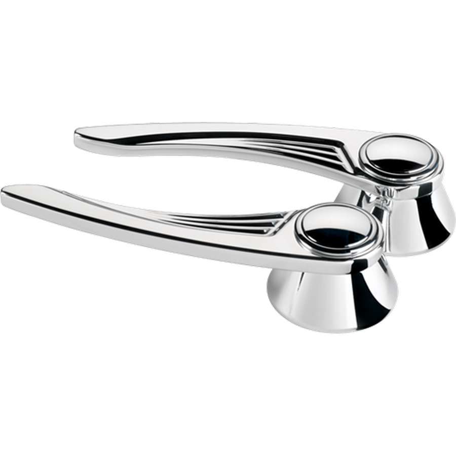 Billet Specialties BSP45525 Door Handles Ball Milled GM/Ford 1949-Up