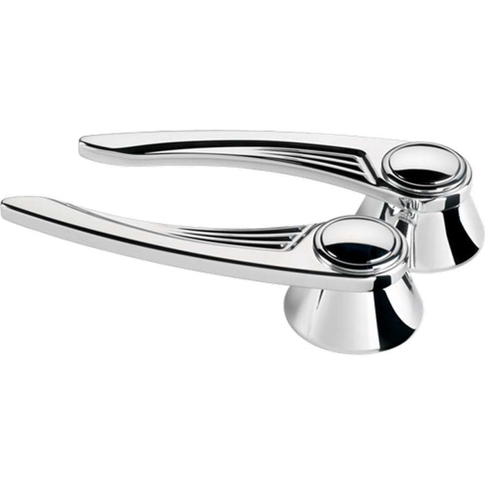 Billet Specialties BSP45525 Door Handles Ball Milled GM/Ford 1949-Up