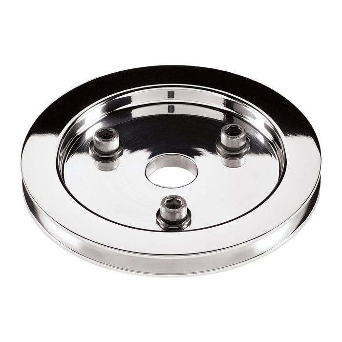 Billet Specialties BSP79210 BBC 1 GRV Crank Pulley LWP Polished