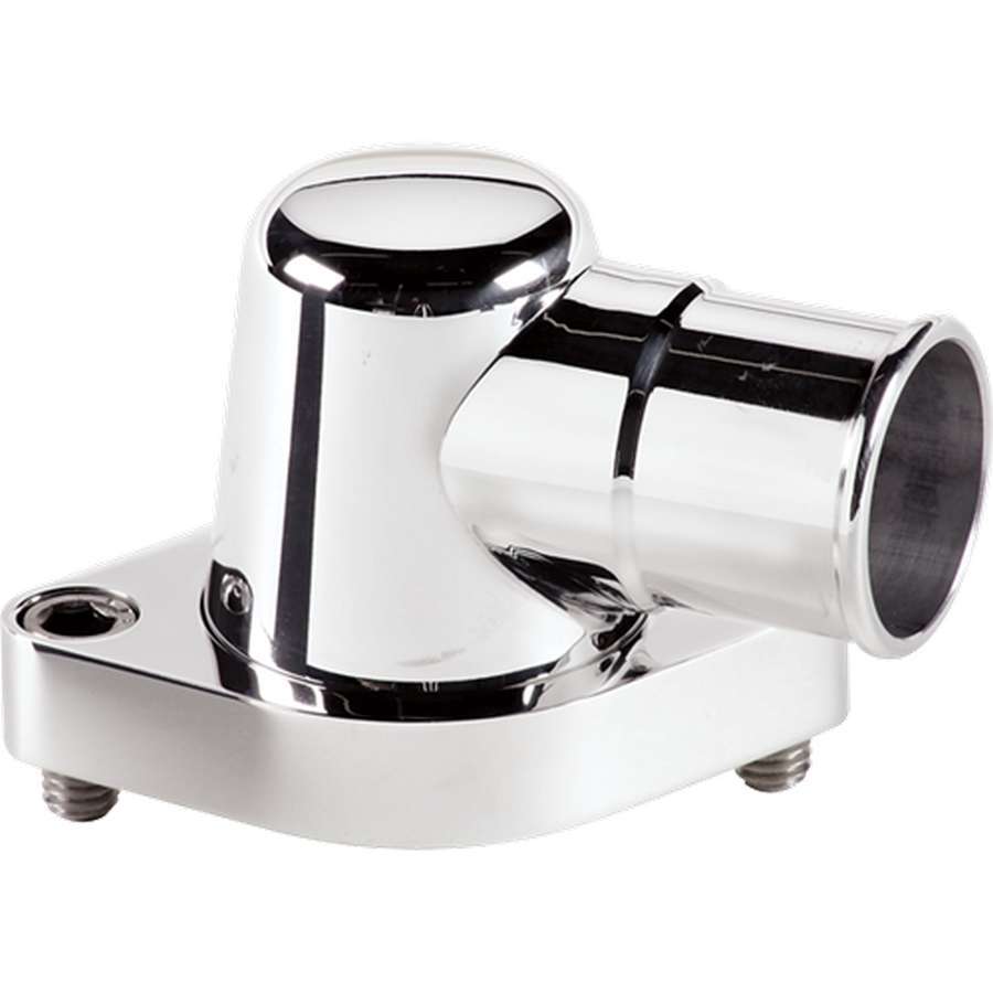 Billet Specialties BSP90220 Polished SBC 90 Degree Water Neck