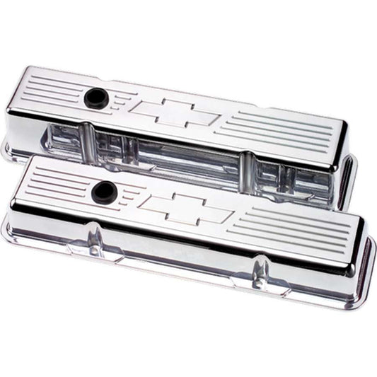 Billet Specialties BSP95221 SBC Bowtie Tall Valve Covers
