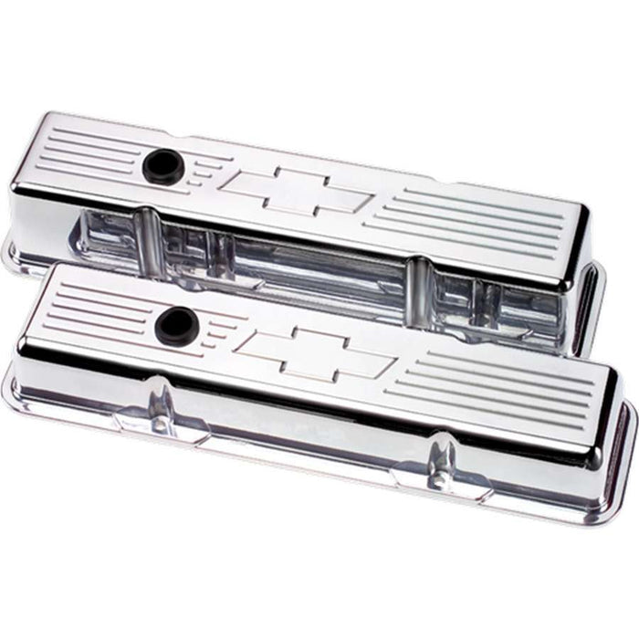 Billet Specialties BSP95221 SBC Bowtie Tall Valve Covers