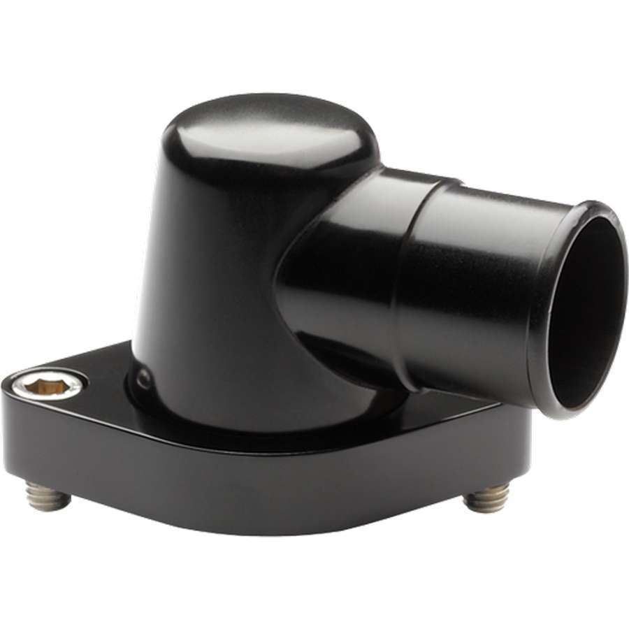 Billet Specialties BSPBLK90220 Black Chevy 0 Degree Water Neck