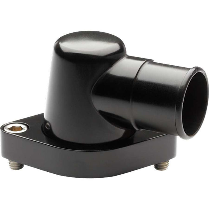 Billet Specialties BSPBLK90220 Black Chevy 0 Degree Water Neck