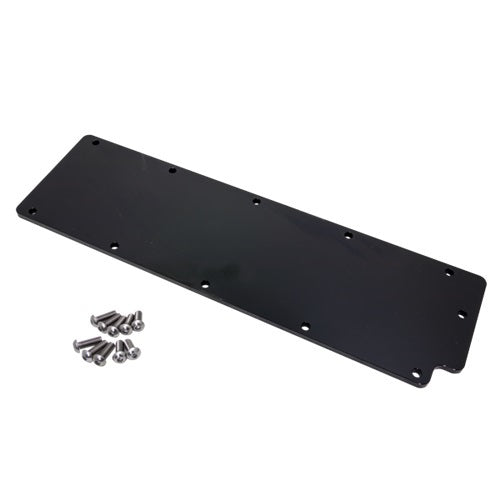 Billet Specialties BSPBLK95059 LS Plain Valley Cover Black