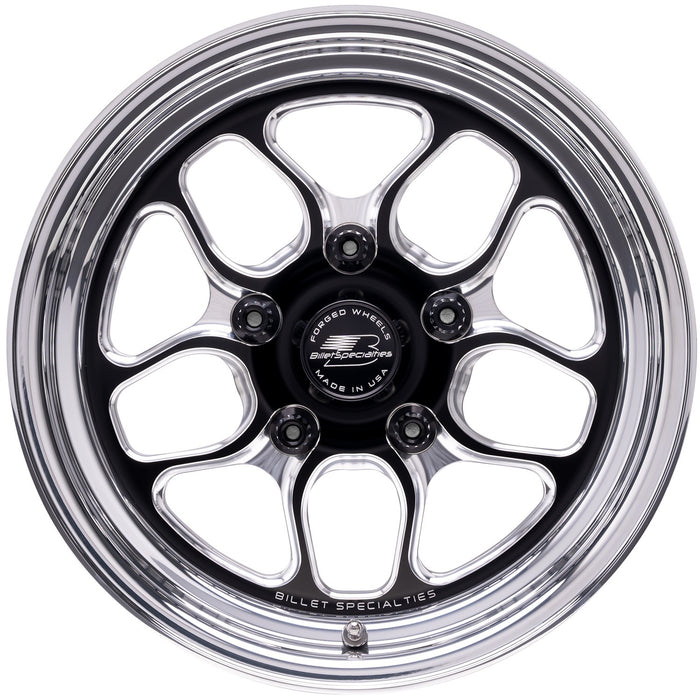 Billet Specialties BSPBRS22540F6522 Win Lite Wheel Black 15x4 2.25 Backspace