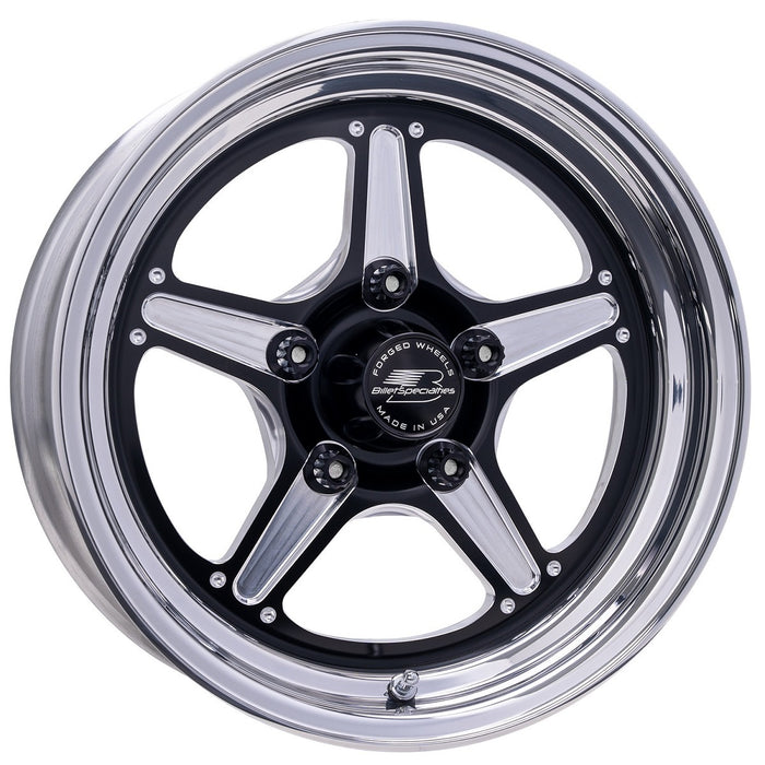 Billet Specialties BSPBRS23580L6145 Street Lite Black Wheel 15X8 4.5IN BS
