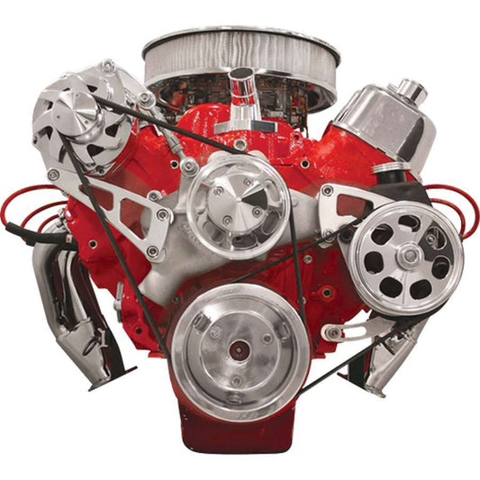 Billet Specialties BSPFM2211PC BBC LWP Serpentine Conversion Kit