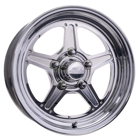 Billet Specialties BSPRS23580L6145 Street Lite Wheel Pol. 15x8 4.5in Backspace