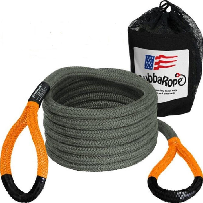 Bubba Rope BUB176855DRG Jeep Recovery Gear Set 3/4in x 30ft Gray/Orange