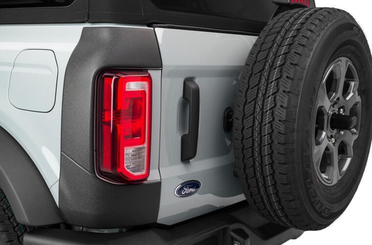 Bushwacker BUS14124 Trail Armor Rear Corner 21- Ford Bronco
