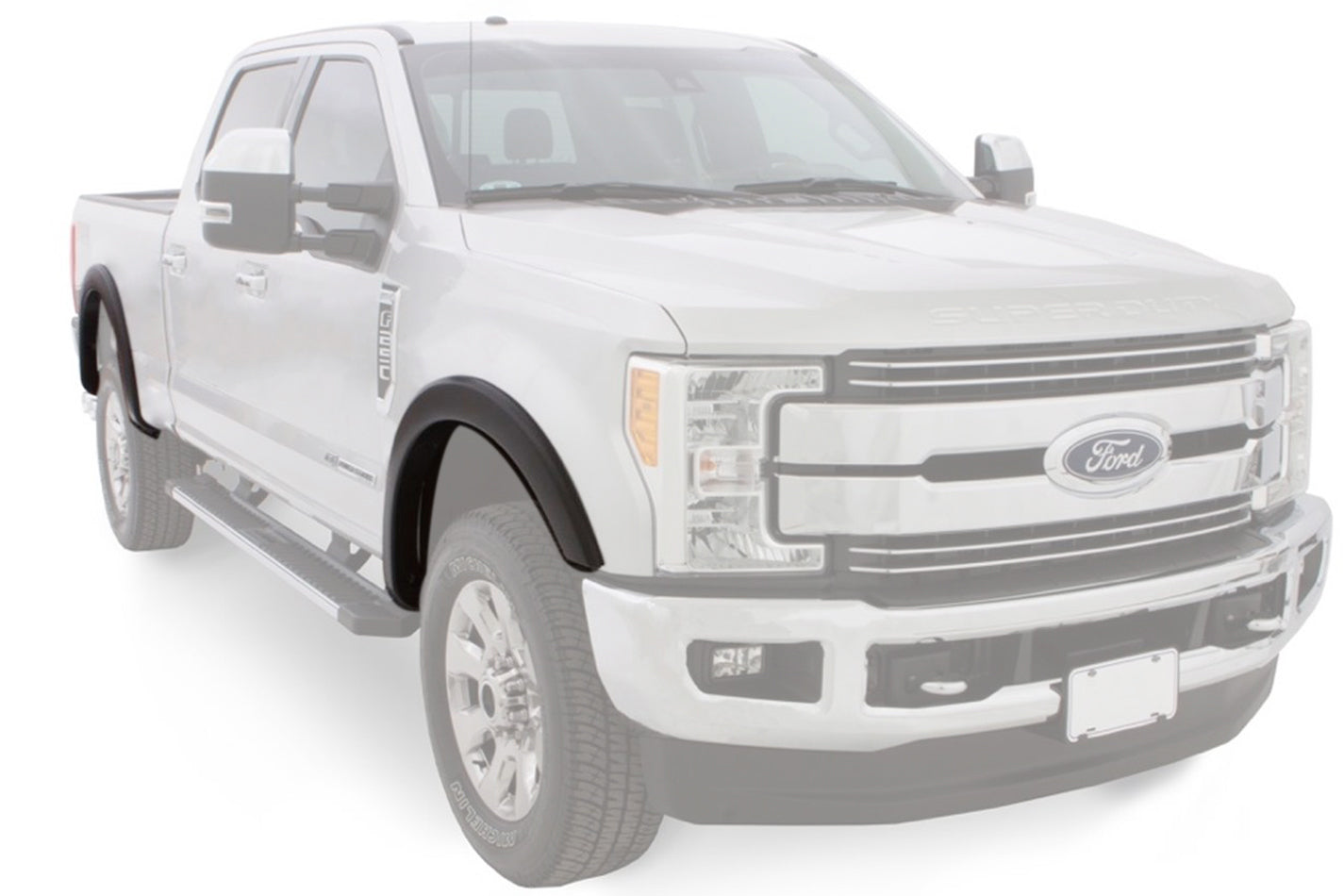 Bushwacker BUS20944-02 17- Ford F250 OE Style Fender Flares 4Pc