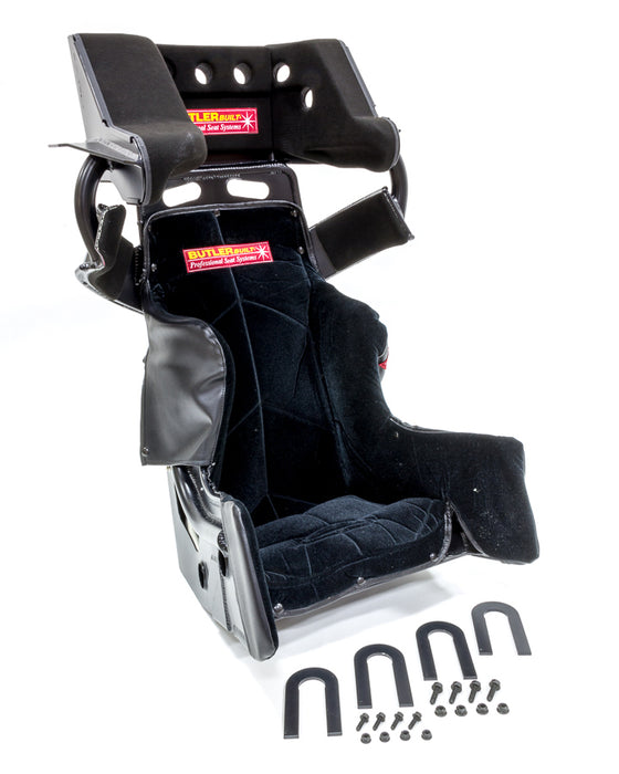 Butlerbuilt BUTADV17308-03-4001-FB Seat 17-1/2in Sprint Adv Slide Job Flat Black