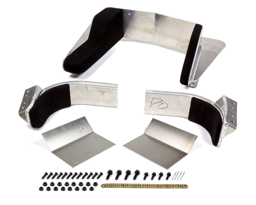 Butlerbuilt BUTADV22007-4703 Head & Shoulder Support System Dirt w/Blk Covers