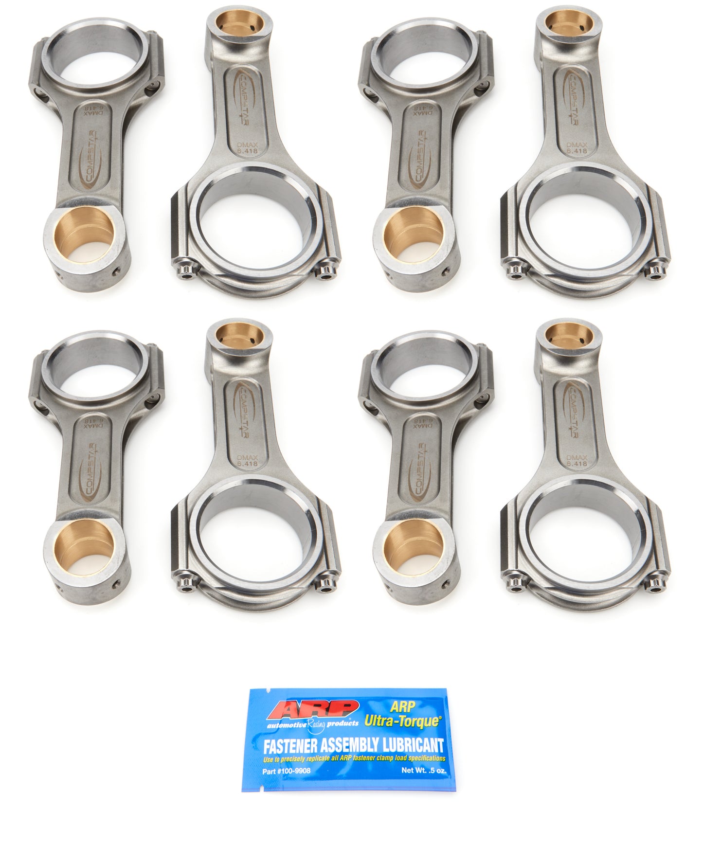 Callies CALCST6418MS0LCAX 6.418 Duramax H-Beam Rod Set Compstar Xtreme