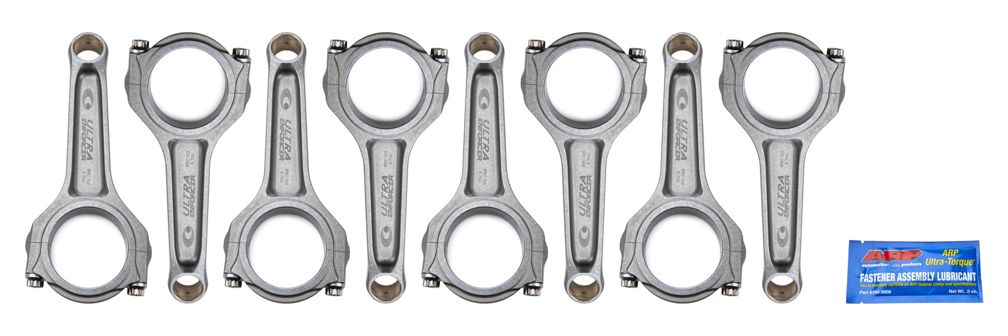 Callies CALU18214 BBC Forged I-Beam Rods - 6.700